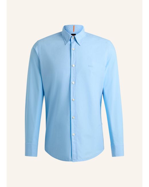 Boss Casual Hemd RELEGANT_6_M Regular Fit in Blue für Herren
