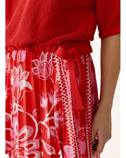 Ouí Red Strickshirt mit 3/4-Arm