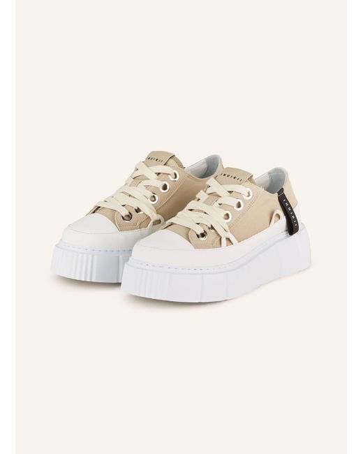 Inuikii Natural Sneaker MATILDA CANVAS LOW