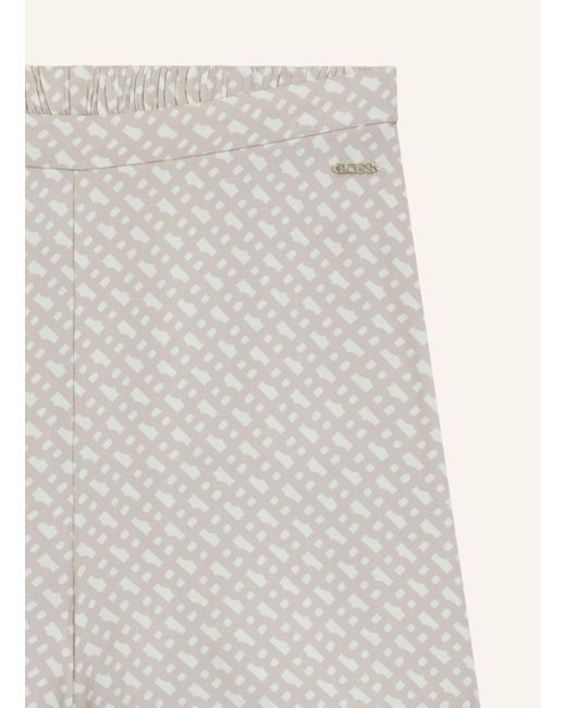 Boss White Pyjamas Unterteil SATEEN AOP_SHORTS