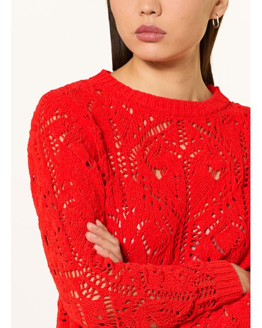 Monari Red Pullover