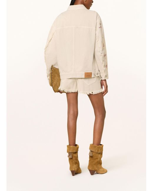 Isabel Marant Natural Jeansjacke MANONA