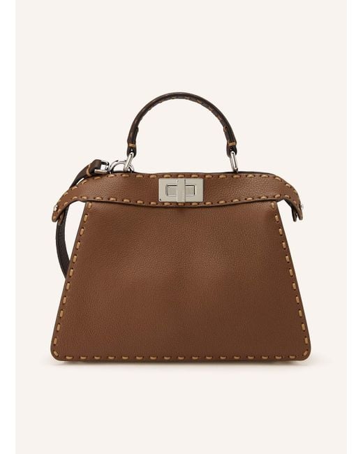 Fendi Brown Handtasche PEEKABOO ISEEU