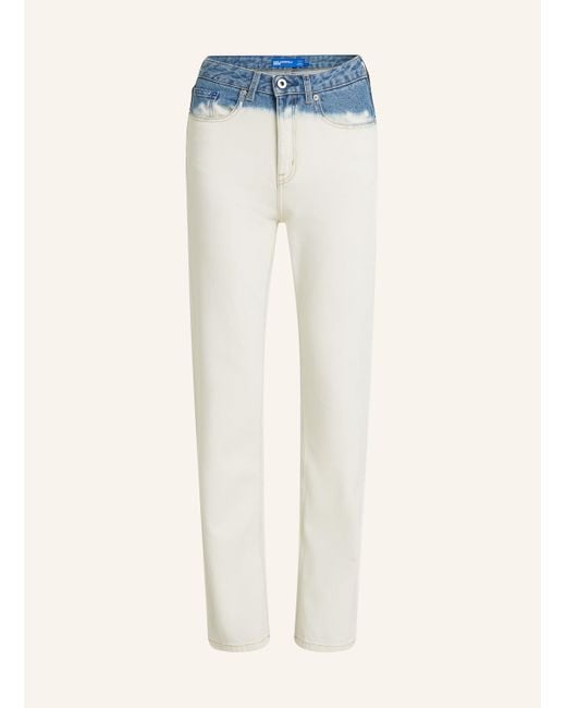Karl Lagerfeld Blue Jeans Straight Fit