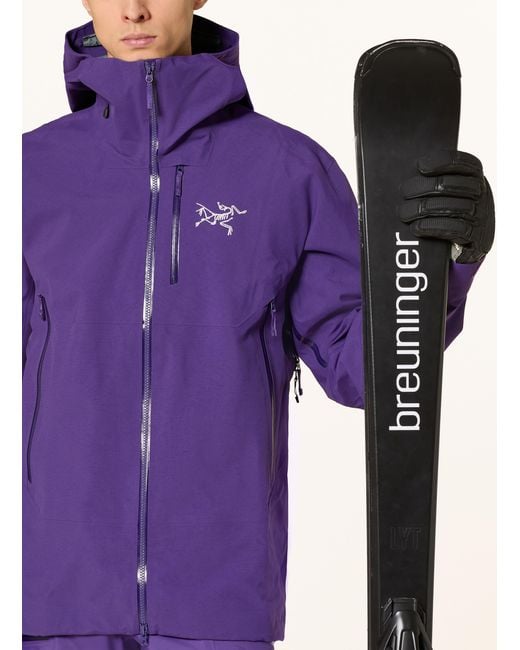 Arc'teryx ARC'TERYX Hardshell-Skijacke SABRE in Purple für Herren