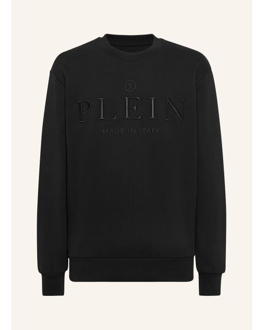 Philipp Plein Sweatshirt Round Neck LS TM in Black für Herren