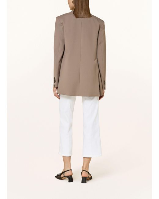 Cambio White Wide Leg Jeans TESS