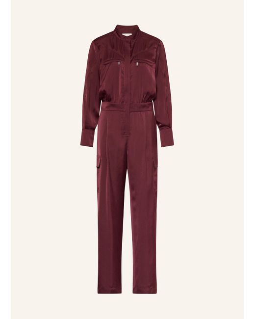Ba&sh Red Cargo-Jumpsuit CARMY