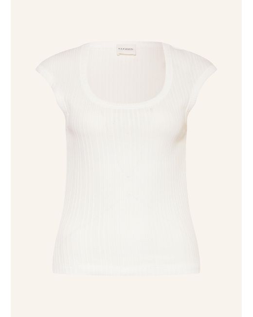 Closed Natural Strickshirt
