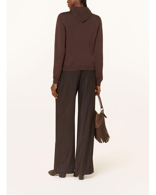Ba&sh Brown Marlenehose HANDREW