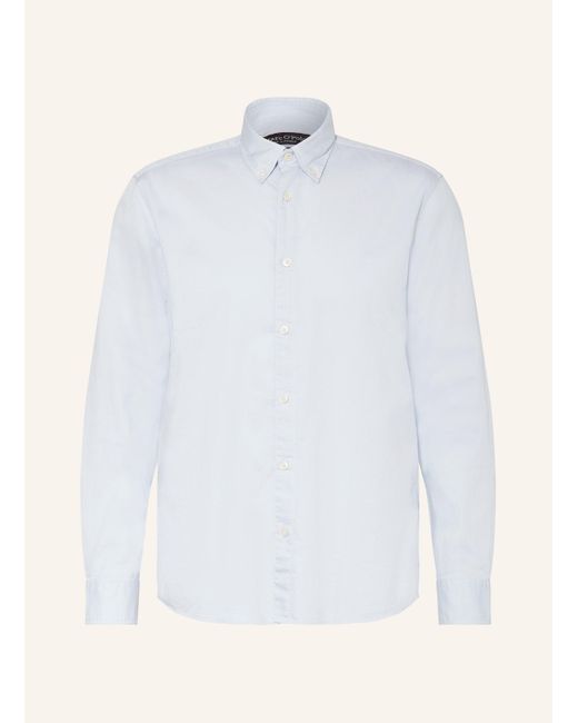 Marc O' Polo Hemd Regular Fit in White für Herren
