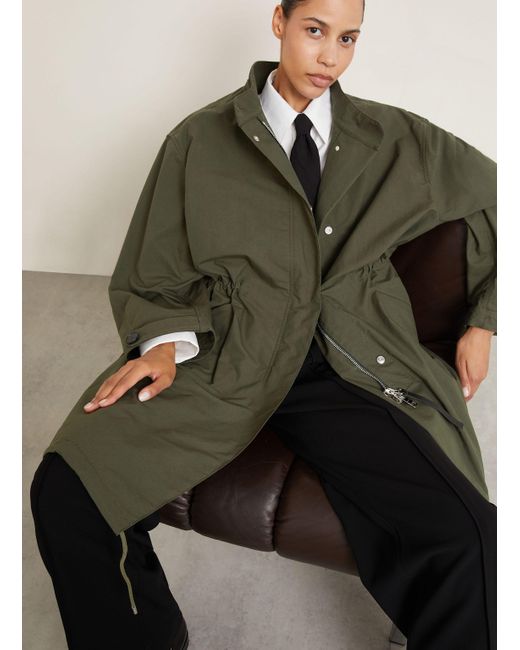 Givenchy Green Parka