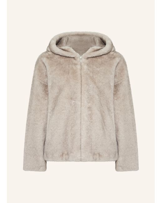 STUDIO AR Natural Kunstfell-Jacke RUBY