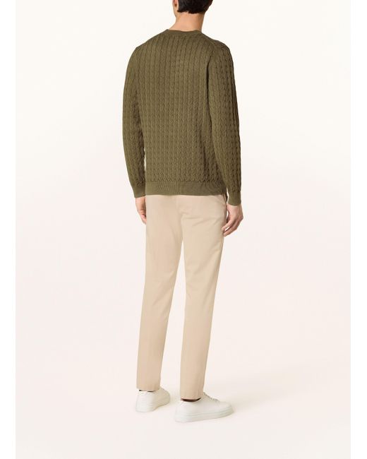 STROKESMAN'S Pullover in Green für Herren