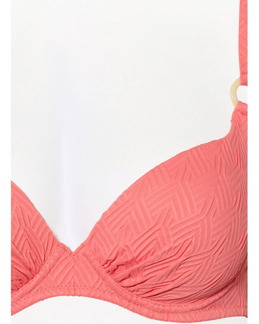 watercult Pink Bügel-Bikini-Top ISLAND NOSTALGIA