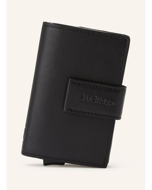 Strellson Kartenetui CARTER C-THREE E-CAGE in Black für Herren