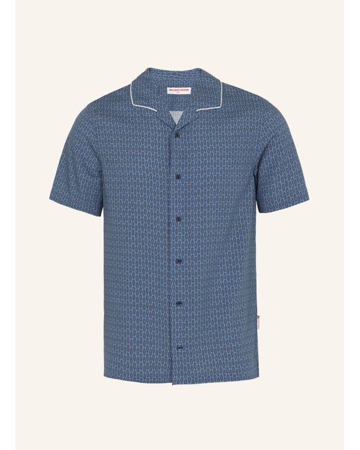 Orlebar Brown Casual-Hemden HIBBERT PEREZ in Blue für Herren