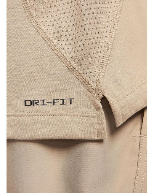 Nike T-Shirt FLEX REP DRI-FIT in Natural für Herren