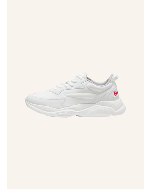 HUGO Sneaker LEON_RUNN_CVPU_N in Natural für Herren