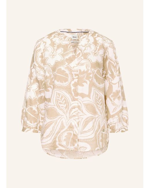 Brax Natural Bluse VELIA aus Leinen