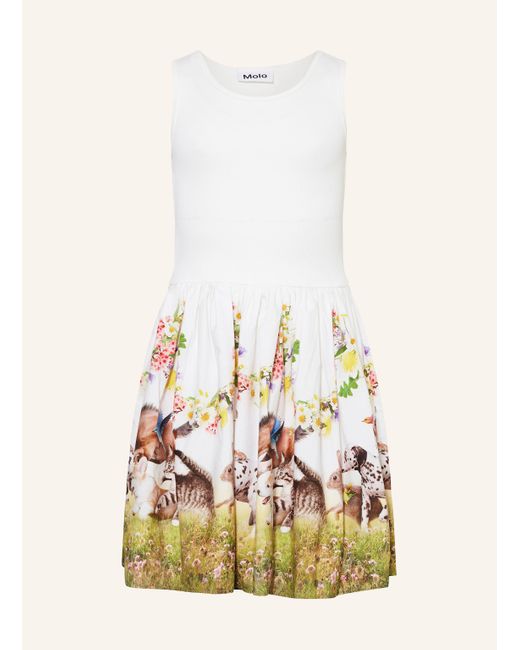 Molo Natural Kleid CASSANDRA im Materialmix