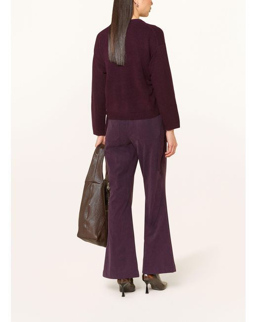 MARC AUREL Purple Pullover