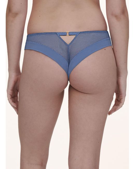 Chantelle Blue String FLEURS SIGNATURE