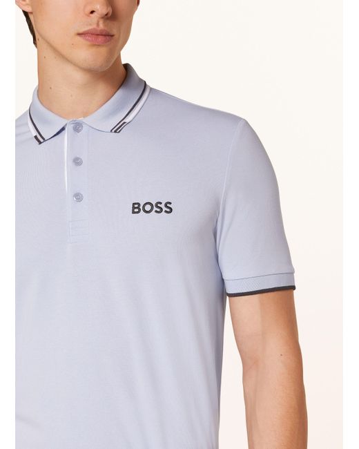 Boss Funktions-Poloshirt PADDY PRO in White für Herren