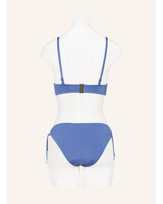 watercult Blue Basic-Bikini-Hose SHIMMERING SOLIDS