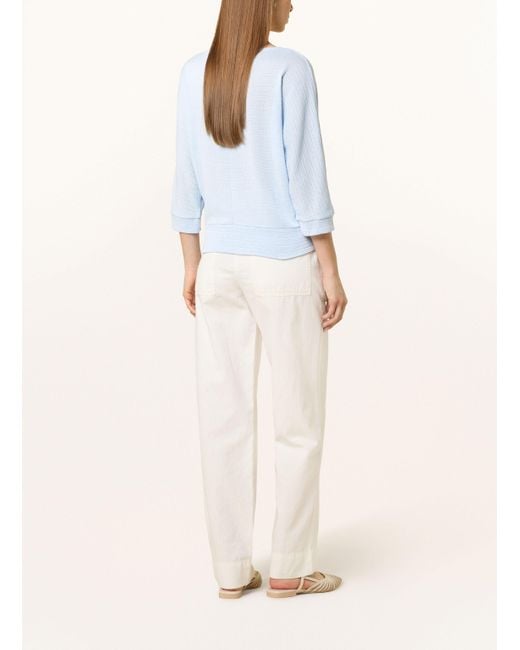 Opus White Pullover SOLLIKA mit 3/4-Arm