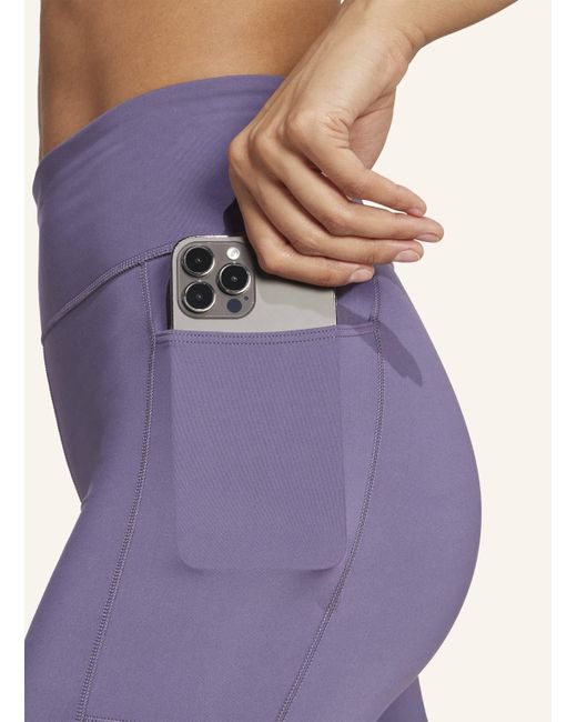 Adidas Purple OWN THE RUN KURZE LEGGINGS