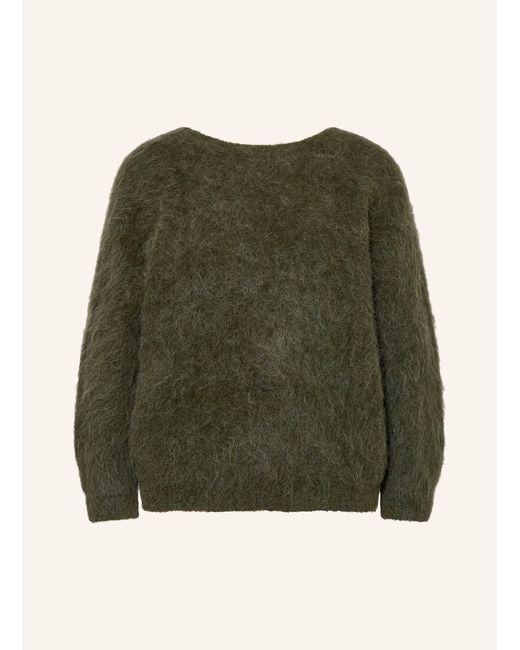 Ba&sh Green Pullover FILL mit Alpaka