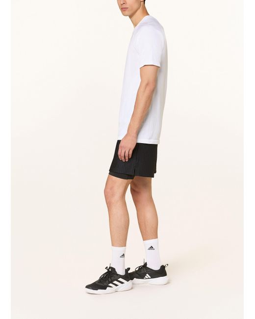 Adidas 2-in-1-Tennisshorts TENNIS CLIMACOOL SET in Black für Herren