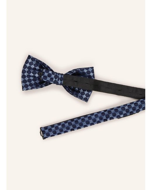 Olymp Set: Fliege und Einstecktuch in Blue für Herren