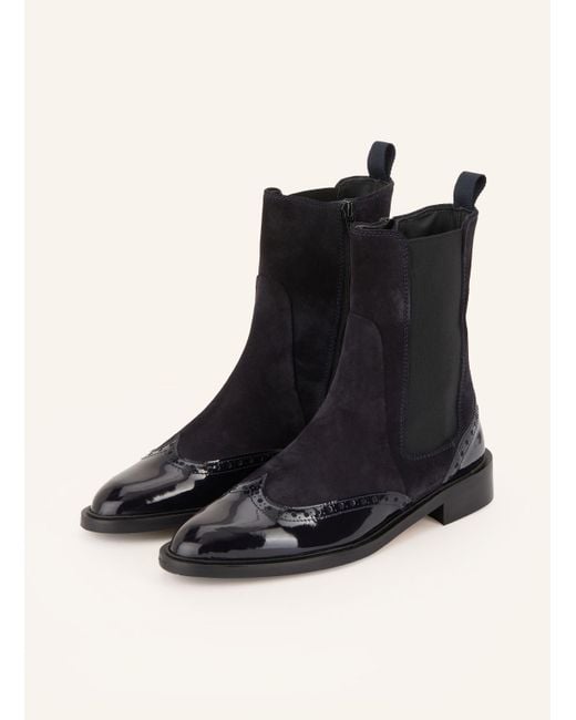Pertini Black Chelsea-Boots