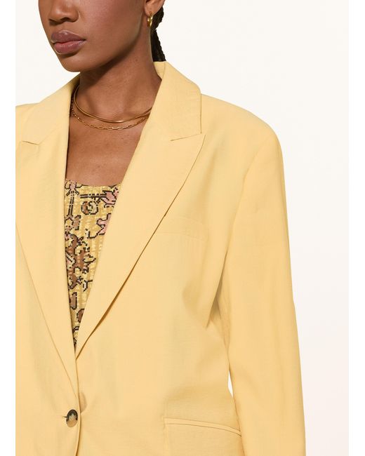 Ba&sh Yellow Blazer DALENA