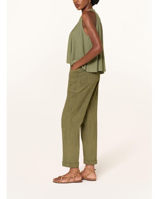 Ba&sh Green 7/8-Hose GIANY