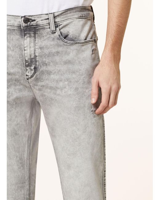 HUGO Gray Jeans 708 Slim Fit
