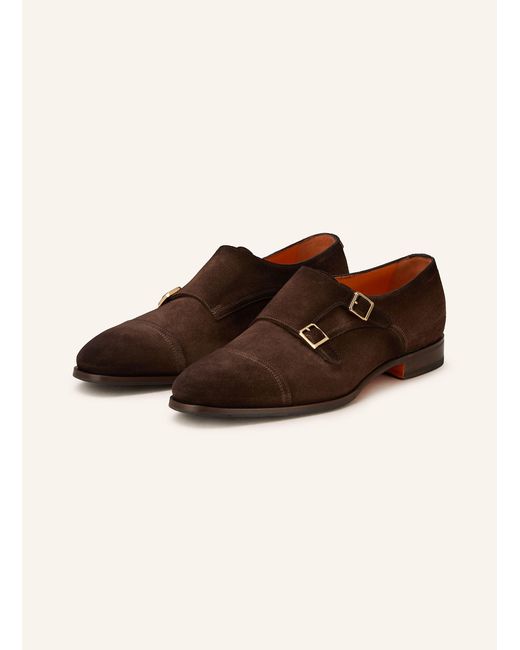 Santoni Double-Monks AXEL in Brown für Herren