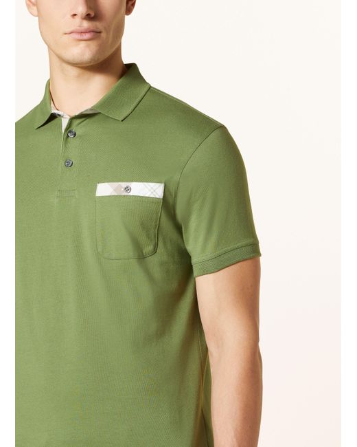 Barbour Jersey-Poloshirt in Green für Herren