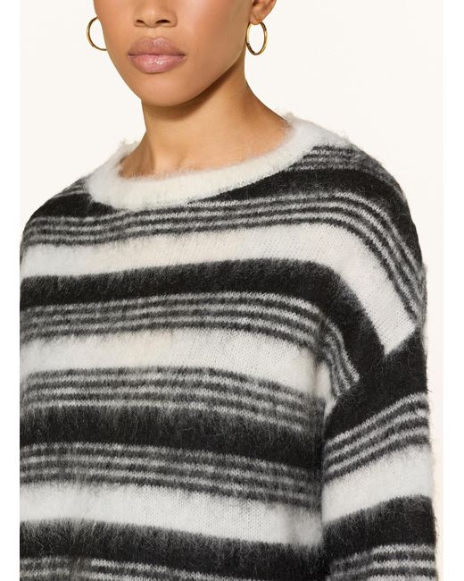 Grace Black Pullover mit Mohair