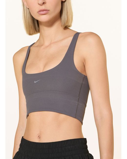 Nike Gray Sport-BH ZENVY