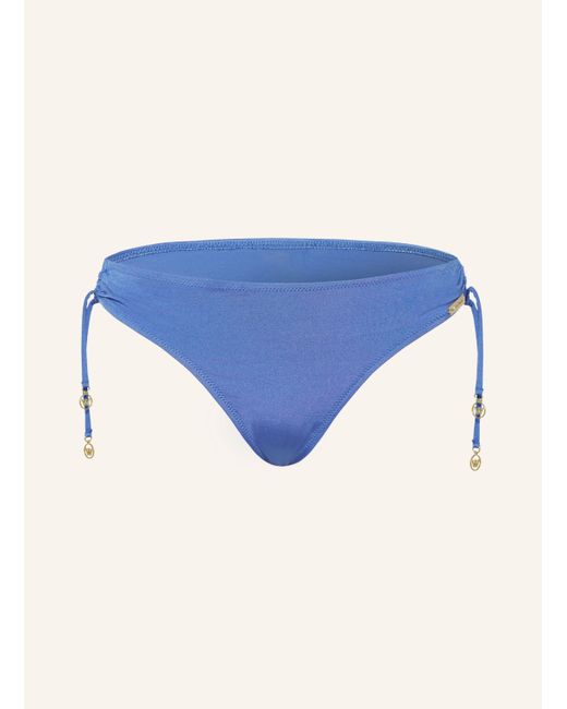 watercult Blue Basic-Bikini-Hose SHIMMERING SOLIDS