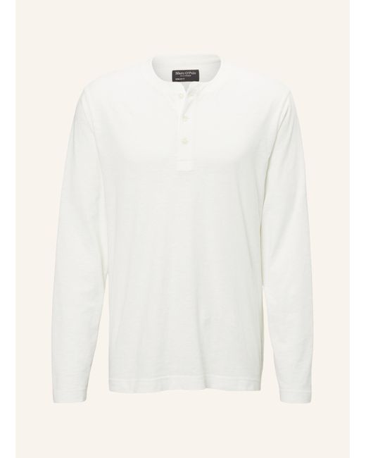 Marc O' Polo Henley-Shirt in White für Herren