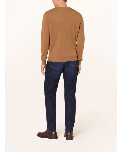 STROKESMAN'S Cashmere-Pullover in Brown für Herren