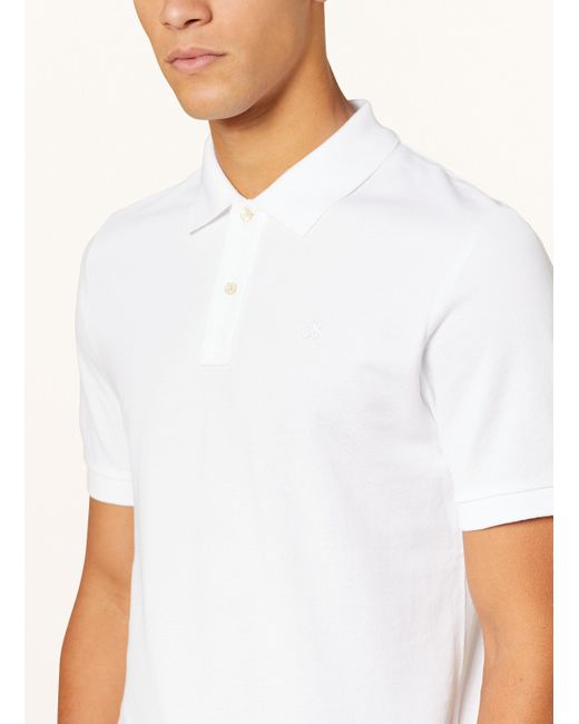 Scotch & Soda Pique-Poloshirt in White für Herren