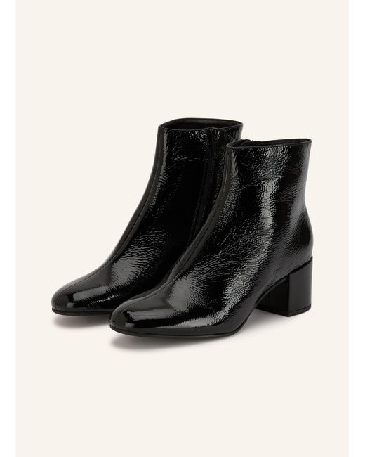 Högl Black Lackstiefeletten