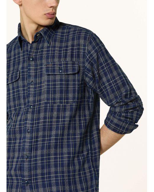 RRL Hemd Regular Fit in Blue für Herren