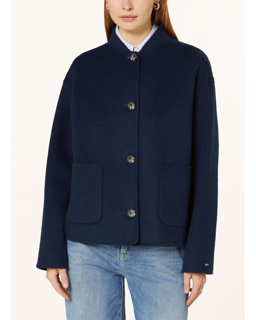 Tommy Hilfiger Blue Kastenjacke