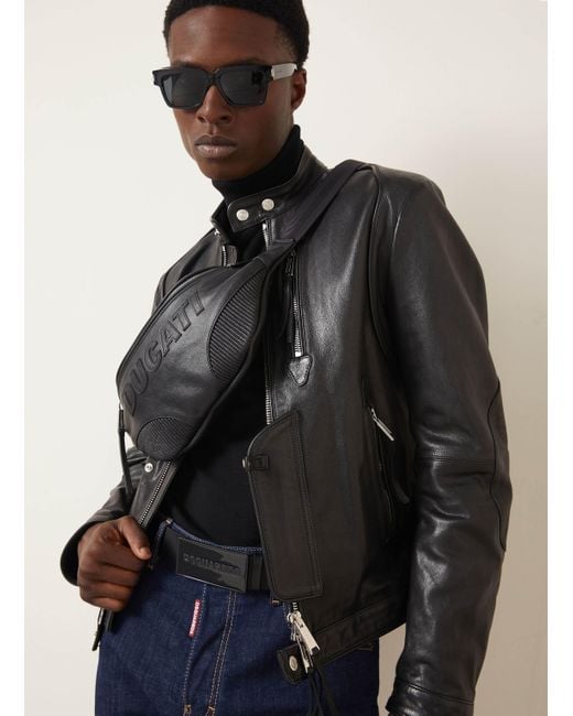 DSquared² Black Gürteltasche TORO